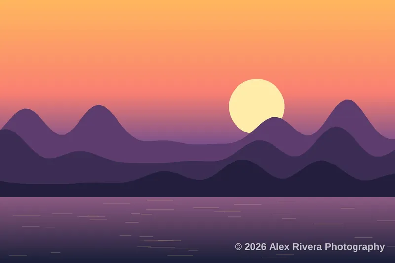 Landscape photo with a © copyright text watermark in the bottom-right corner